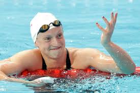 She has won five olympic gold medals and 15 world championship. Katie Ledecky Breaks 1 500 Meter Freestyle World Record Wsj