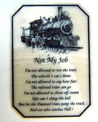 Train With Poem Not My Job Self Standing Sign For Etsy Great Father S Day Gifts Vintage Shaving Job