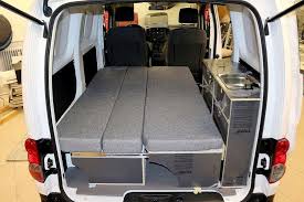 Bett Sofa F 252 R Nissan Nv200 Mini Camper 25 05 2016 10 29 00 3 Camping Campingbus Ausbau Campingbus