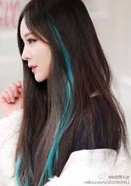 Trendy Hair Color Highlights Black Blue Streaks 58 Ideas Hair Color Streaks Turquoise Hair Blue Hair Highlights
