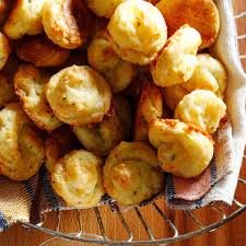 Herb Cheddar Gougeres Recipe Appetizer Recipes Recipes Baked In Vermont