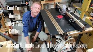 Cool Tool Monday Jessem Ultimate Excell Ii Router Table Review Youtube