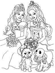 Print coloring of barbie and free drawings. Kids Coloring Pages Barbie Coloring Home