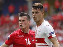 Arsenal fc and switzerland player. Granit Xhaka And Taulant Xhaka The First Brothers To Face Each Other In Uefa Euros Football Soccer Players