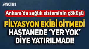 Ankara Da Saglik Sisteminin Cokusu Filyasyon Ekibi Gitmedi Hastaneye Yer Yok Diye Yatirilmadi Aykiri Haber Sitesi