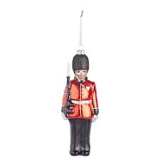 Once the toy soldier christmas decorations were completed i was able to hang them on our christmas tree. Customized British Glass Christmas Ornament