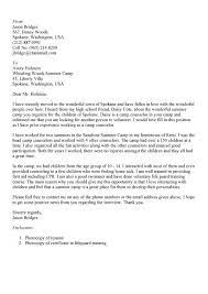 Summer C Counselor Cover Letter The Letter Sle Job Cover Letter Cover Letter For Resume Cover Letter Sample