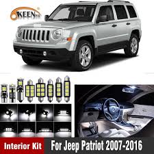 8pcs Error Free Led Bulbs For Jeep Patriot 2007 2008 2009 2010 2011 2012 2013 2014 2015 2016 Led Interior Light Kit Dome Map Signal Lamp Aliexpress