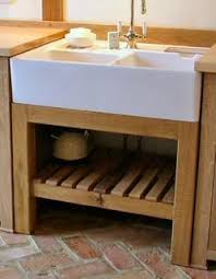 Incredible Freestanding Kitchen Oak Sink Unit In Free Standing Freestanding Kitchen Kitchen Sink Units Free Standing Kitchen Sink