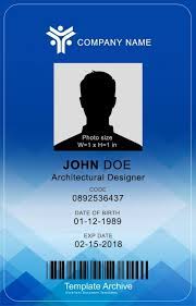 So, if you are looking for an online student id card maker, you are in the right place. 16 Id Badge Id Card Templates Free Templatearchive In 2021 Id Card Template Card Templates Free Card Template