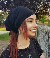 Dreadlock Tube Black Headband Wide Yoga Headband Boho Headband Namaste  Headband Womens Mens Hair Black Headwrap Head Wrap Dread Sock