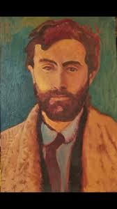 Painting of Amedeo by Richard Corey.