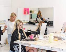 Pin By Viva La Blonde On Behind The Scenes Team Pics Hair Salon Hair Products Online Blonde Hair