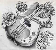 25 creative guitar tattoo designs. Guitar Tattoo Design By Willem Janssen Artwanted Com