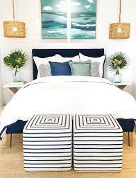 Modern Nautical Navy Stripe Decor Design Ideas From Serena Lily Coastal Bedrooms Bedroom Decor Coastal Bedroom