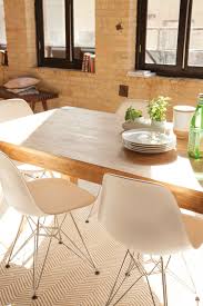 Harvest Dining Table By Eq3 Showroom 400 At 220 Elm Hpmkt 220elm Harvest Dining Table Dining Table With Leaf Dining Table
