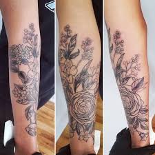 Flower tattoos are very popular among the female part of the population. Wax Flower Baby S Breath Golden Stag Tattoo Facebook