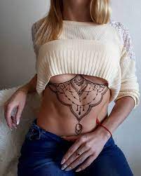 Fda has not even approved the use of henna in temporary tattoos. Pin On Under Boobs Tattoo