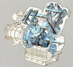 Click This Image To Show The Full Size Version Moto Guzzi Moto Guzzi Motorcycles Motorcycle Engine