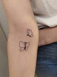 It fits well on the back where it's worn. 30 Simple Butterfly Tattoo Ideas