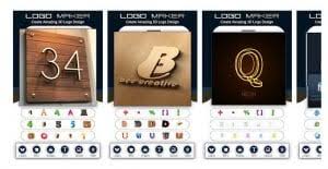 11 Best Logo Design Apps For Android Ios Free Apps For Android And Ios Edit your logo by clickin on the convert to geometry button and then double clicking on it, or drag and drop free 3d objects and textures from the library.