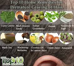A basic hair care routine can go a long way in ensuring healthy hair. Home Remedies For Premature Graying Of Hair Top 10 Home Remedies