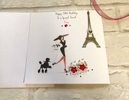 Say it your way at every occasion with zazzle. Happy Birthday Card Female Make Up Friend Mum Daughter Etsy Happy Birthday Cards Personal Cards Paris Birthday