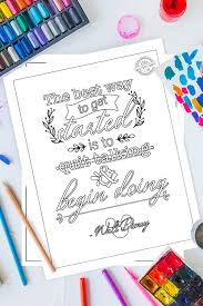 Take a little break and enjoy this collection of beautiful designs. Best Inspirational Quote Coloring Pages For Adults