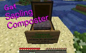 Add items to make a composter. Gat Composter Minecraft Data Pack