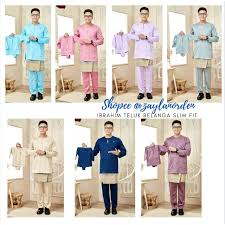 Baju melayu teluk belanga johor. Membeli Baju Melayu Teluk Belanga Johor Slim Fit Ayah Anak Dengan Harga Istimewa Rm 59 Mem Beli Murah