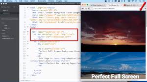 Fullscreen Video In Background Ilovecoding Put the image you'd like to use as background into the html folder.