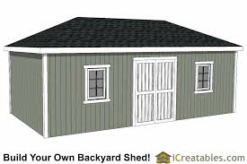 It works best when you have limited space. 12x24 Shed Plans Easy To Build Shed Plans And Designs