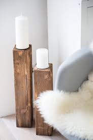 Rums Mit Kerzenstander Pomponetti Kerzenstander Holz Adventskranz Holz Selbermachen Holz