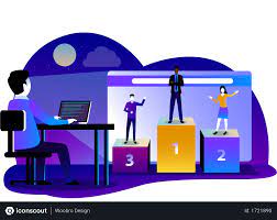 Best Free Concept Of Seo Ranking Illustration Download In Png Vector Format Free Vector Illustration Vector Free Free Vector Images