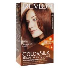 Revlon Colorsilk Beautiful Color Light Reddish Brown 55 1 Application Revlon Colorsilk Revlon Colorsilk Hair Color Hair Color
