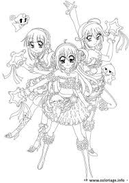 Coloriage fille manga à imprimer, gratuit et facile. Coloriage Manga 125 Dessin Manga A Imprimer