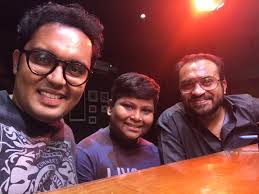 throwback #trance #shoottime #aadhi #anwarrasheedjunior #soubikka ♥️  Extremely happy to work with some of the finest actors and brilliant  technicians of our industry⚡️ Thanks alot @anwar_abdul_rasheed Ambukka for  this opportunity 🤗♥️ People,