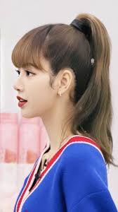 Lalisa Manoban Lisa Ponytails Hairstyle Lisa Hair Black Ponytail Hairstyles Pink Hair