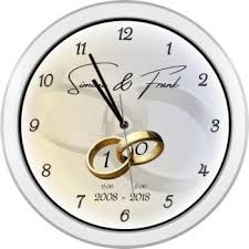 10 Jahre Verheiratet Weisse Rosen Hochzeitsuhr Mo1 In 2020 Hochzeitsuhr Ehejahr Rosenhochzeit
