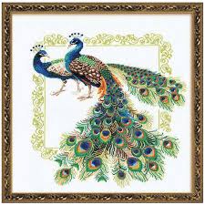 Top suggestions for peacock cross stitch patterns. Peacock Cross Stitch Kit Novocom Top