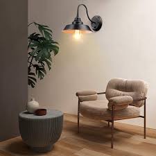 Having the free space under the vanity give the illusion of more room. Buy Elibbren Vintage Farmhouse Gooseneck Wall Sconce Industrial Bathroom Vanity Barn Wall Light Fixture For Bedroom Nightstand Bathroom Vanity Barn Warehouse 2 Pack Online In Indonesia B07vflmq8g