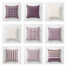 Mix Match Decorative Throw Pillow Cover Lavender Cream Etsy Purple Decorative Pillows Decorative Throw Pillow Covers Throw Pillows