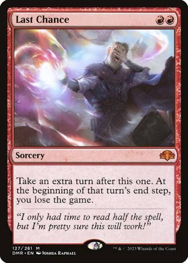 Last Chance · Dominaria Remastered (DMR) #127 · Scryfall Magic: The  Gathering Search