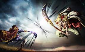 Hd one piece 4k wallpaper , background | image gallery in different resolutions like 1280x720, 1920x1080, 1366×768 and 3840x2160. Artstation Roger Vs Whitebeard Olivier Eschbach