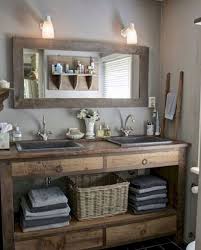 48 Smart Modern Farmhouse Bathroom Remodel Ideas Bathroom Vanity Remodel Bathroom Farmhouse Style Farmhouse Bathroom Vanity