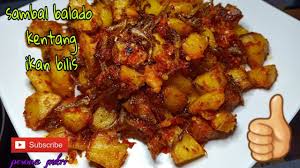 Masakan jenis sambal tumis pastinya akan menaikkan selera sesiap sahaja tidak kira masa. Resepi Balado Kentang Ikan Bilis Sambal Kentang Berlada Youtube