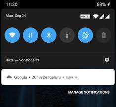 wifi icon in status bar missing on pie stable oneplus community