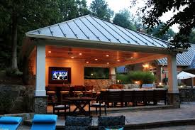 Outdoor Kitchens Berriz Design Build Group Backyard Pavilion Pool House Designs Backyard Pool