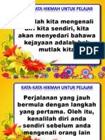 Kata kata motivasi bijak agar lebih. 50 Slide Kata2 Hikmah Untuk Pelajar Arial