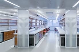 Weill Cornell Medical College Belfer Research Building New York Ny Ecoreintl Polyflor 2000pur Lace Blue St Laboratory Design College Design Space Lab